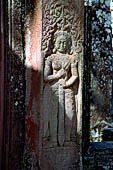 Angkor Thom - Bayon temple, east gopura of the third enclosure, bas-relief 